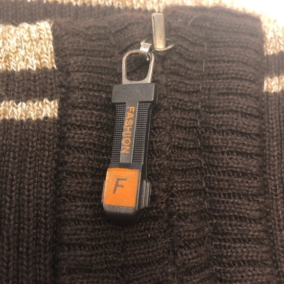 Pronti by Phita 1/4 Zip Striped Pullover Sweater - Picture 5 of 8